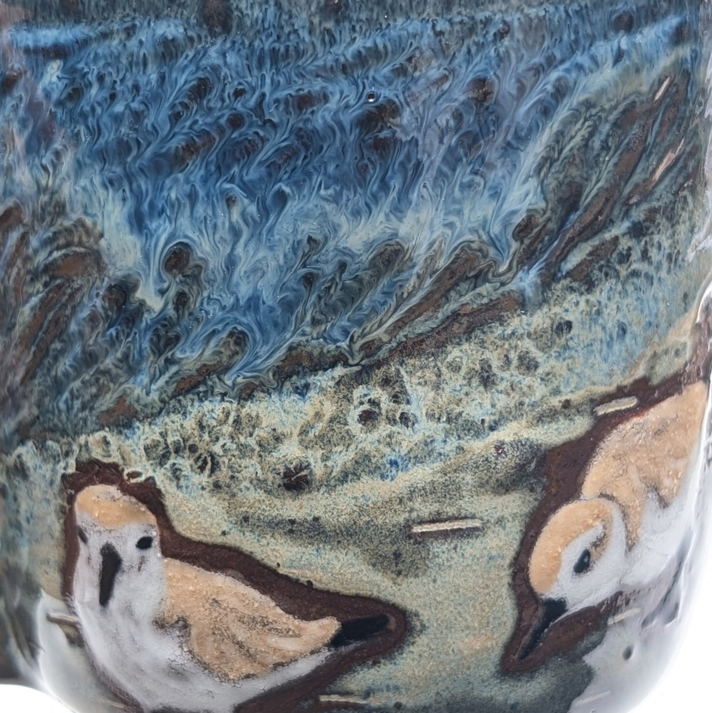 Sanderlings on Beach Mug 1