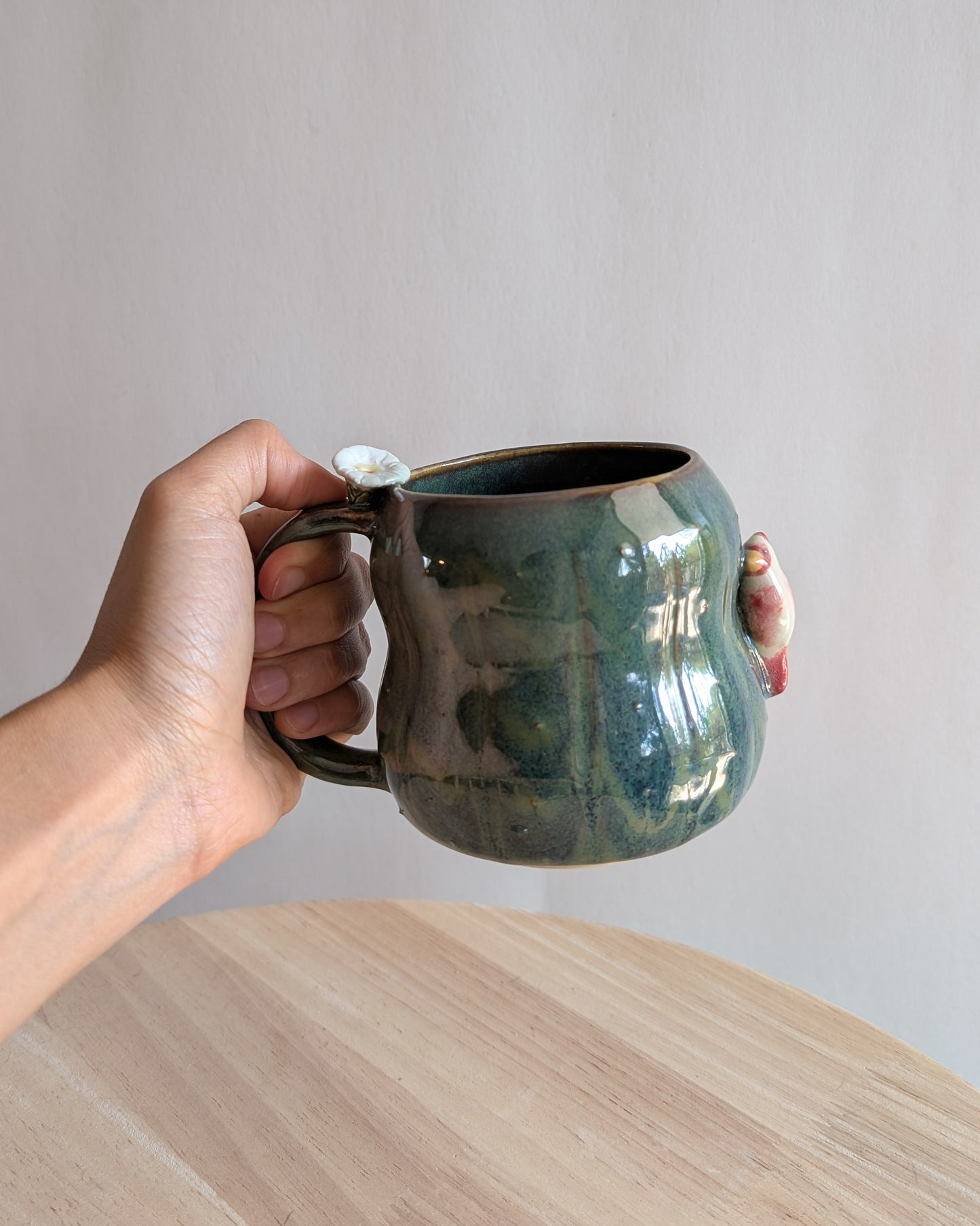 Saguaro Mug - Desert Cardinal Edition - 12 oz