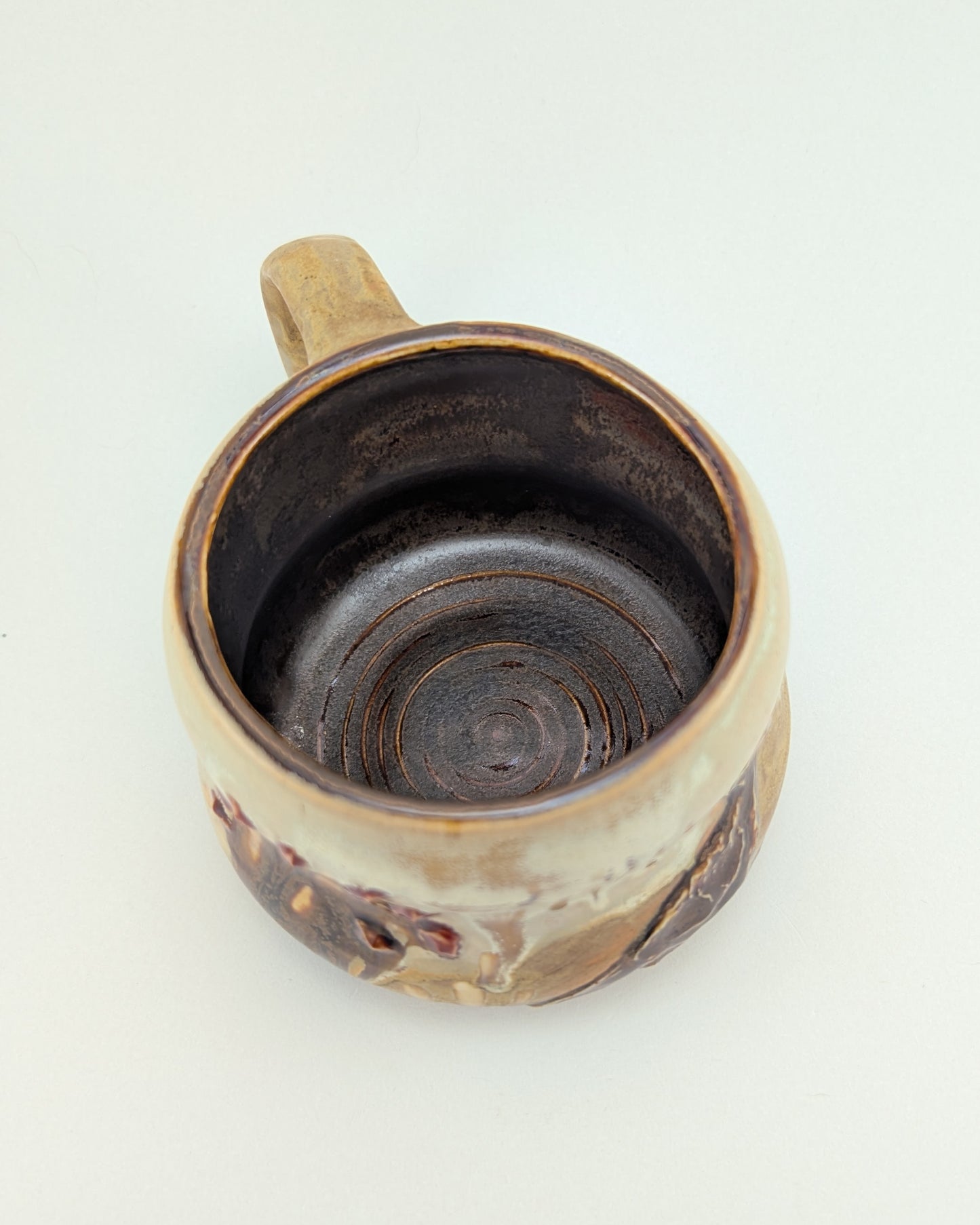 Desert Roadrunner Mug - Gourd Form 11 oz