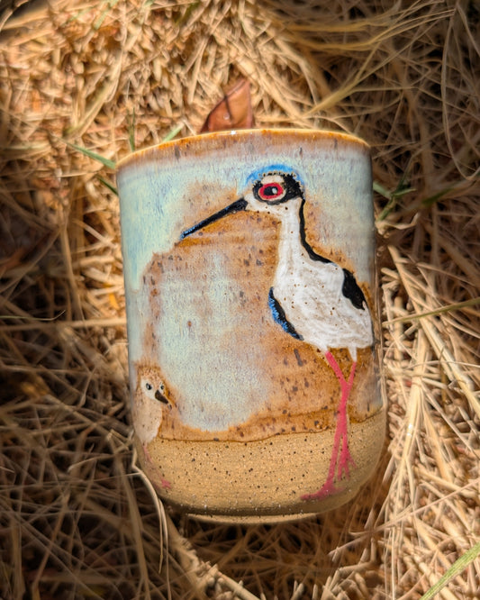 Black-necked Stilt Tumbler - 12 oz
