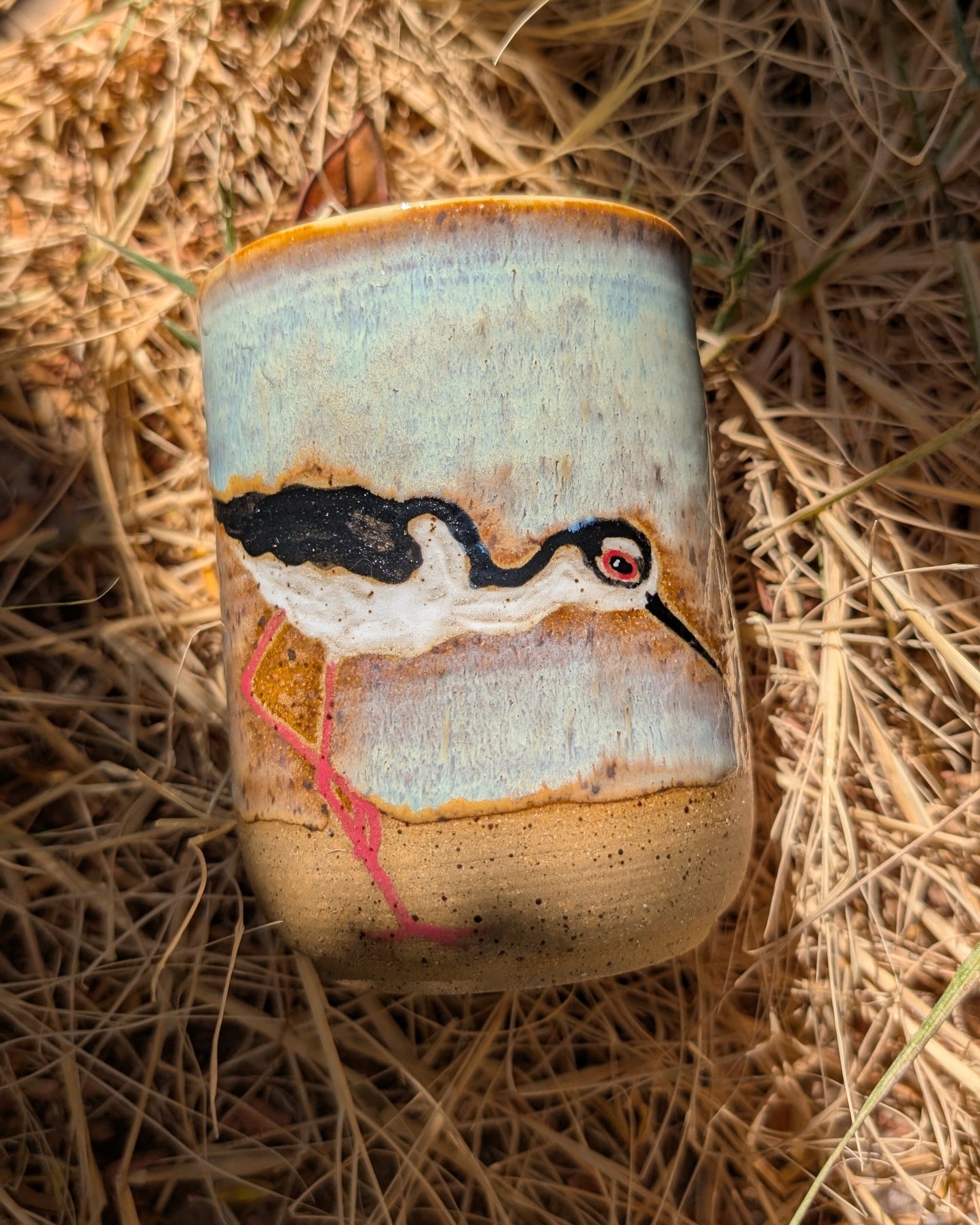 Black-necked Stilt Tumbler - 12 oz