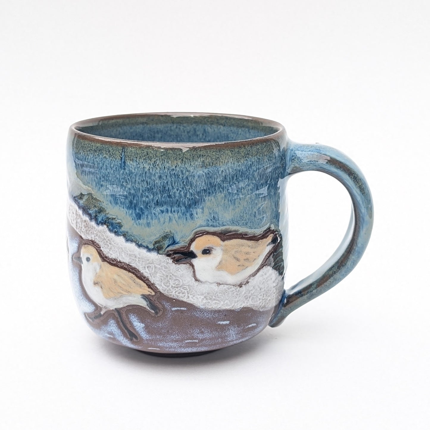 Sanderlings on Beach Mug 3