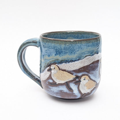 Sanderlings on Beach Mug 3