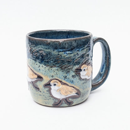 Sanderlings on Beach Mug 1