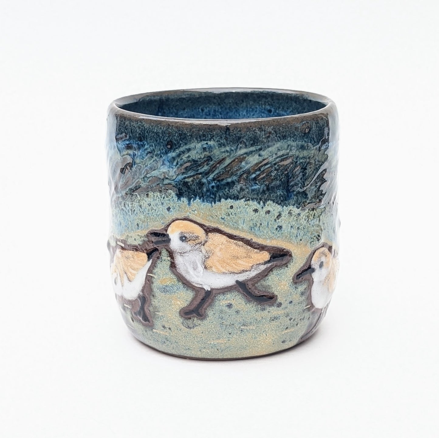Sanderlings on Beach Mug 1