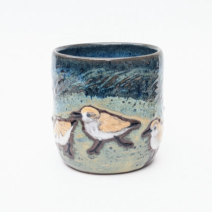 Sanderlings on Beach Mug 1