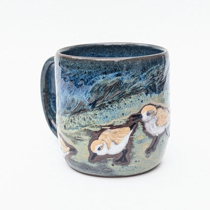 Sanderlings on Beach Mug 1