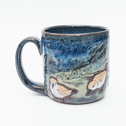 Sanderlings on Beach Mug 1