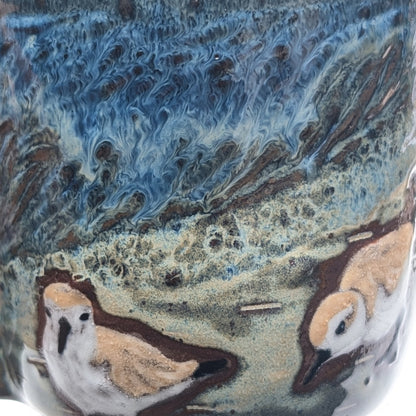 Sanderlings on Beach Mug 1
