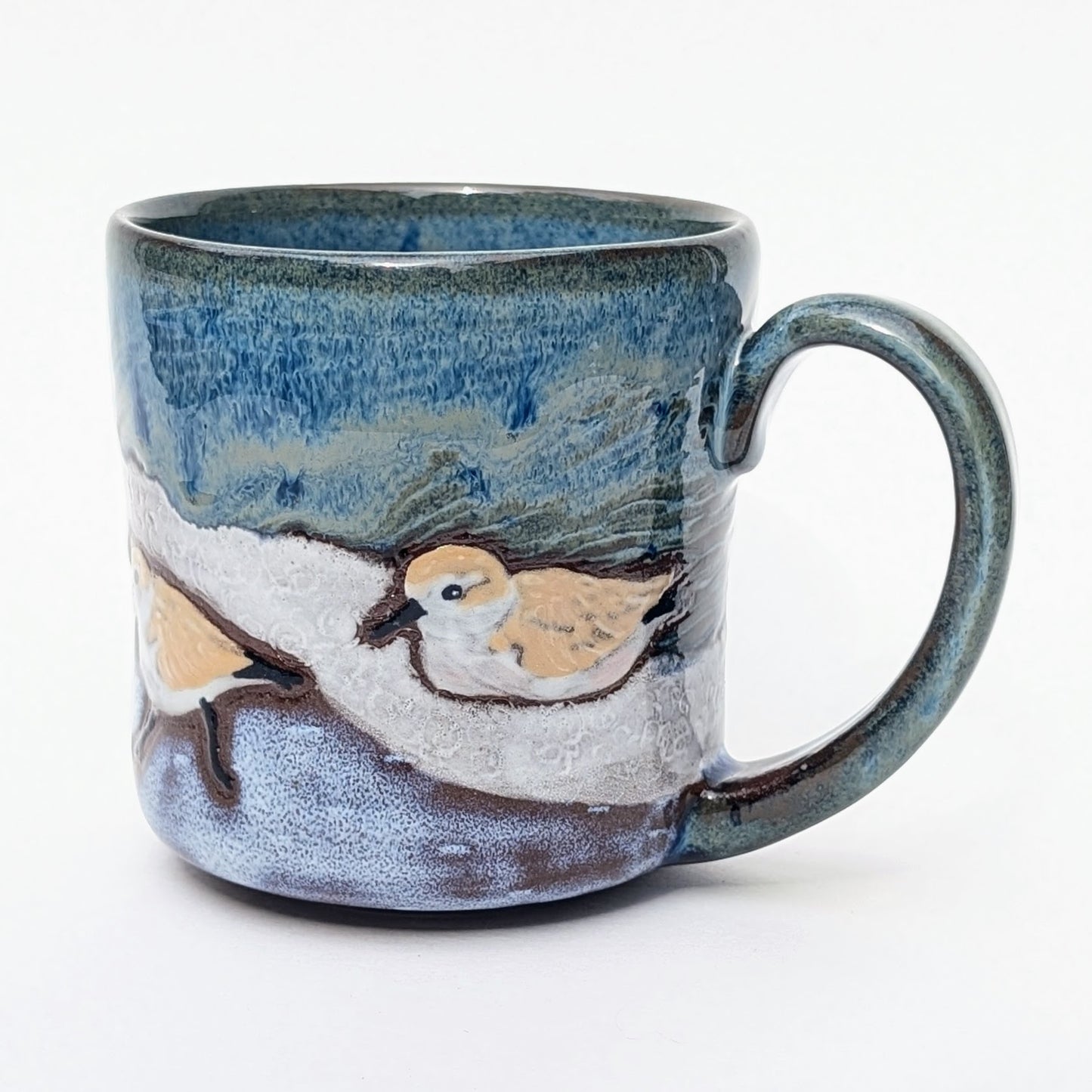 Sanderlings on Beach Mug 2