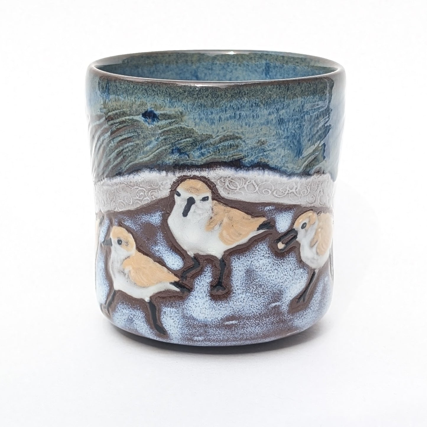 Sanderlings on Beach Mug 2