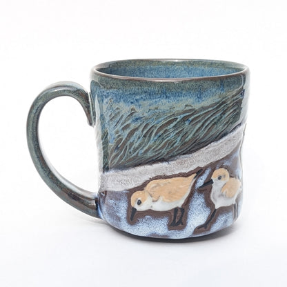 Sanderlings on Beach Mug 2