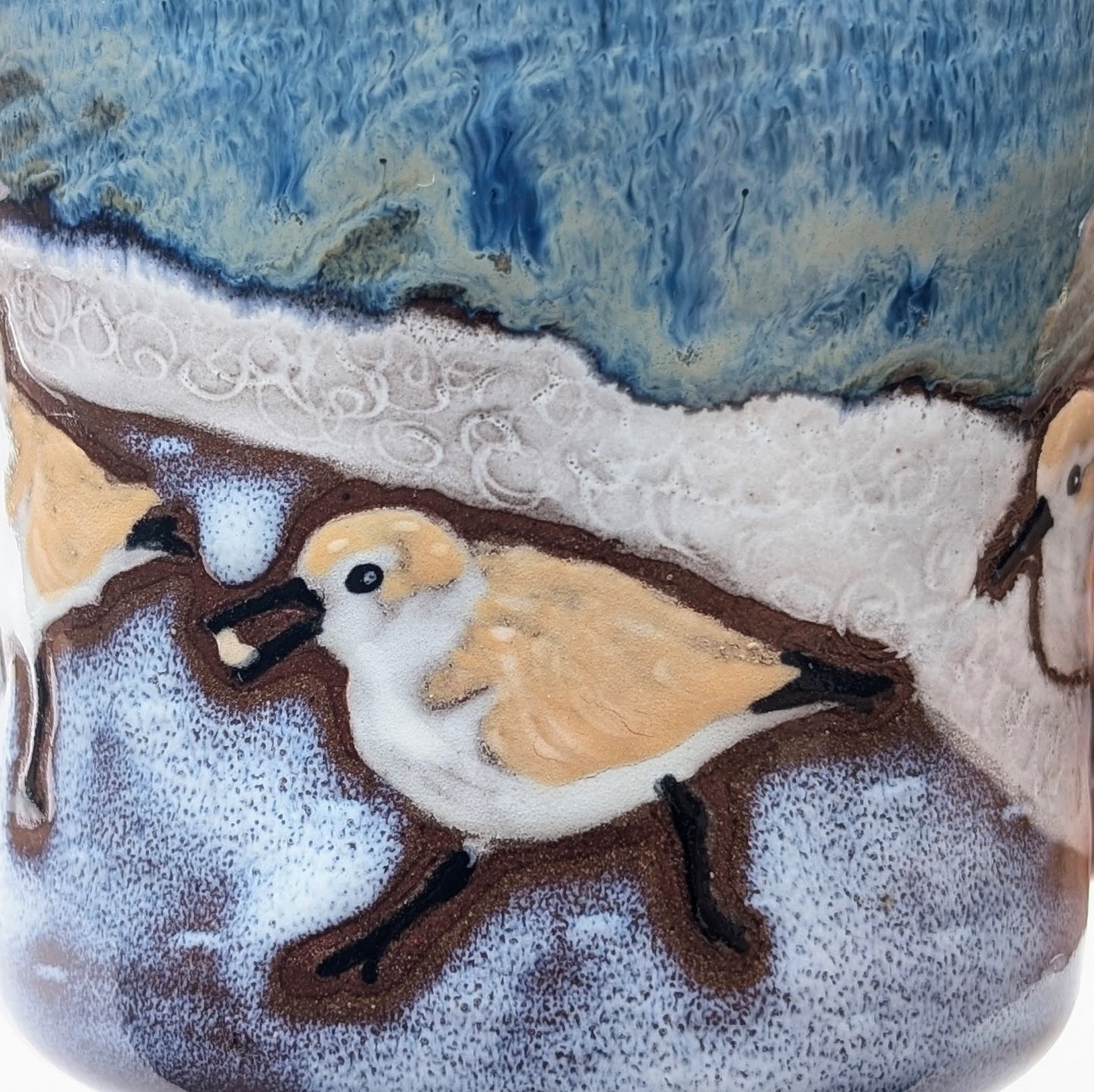 Sanderlings on Beach Mug 2