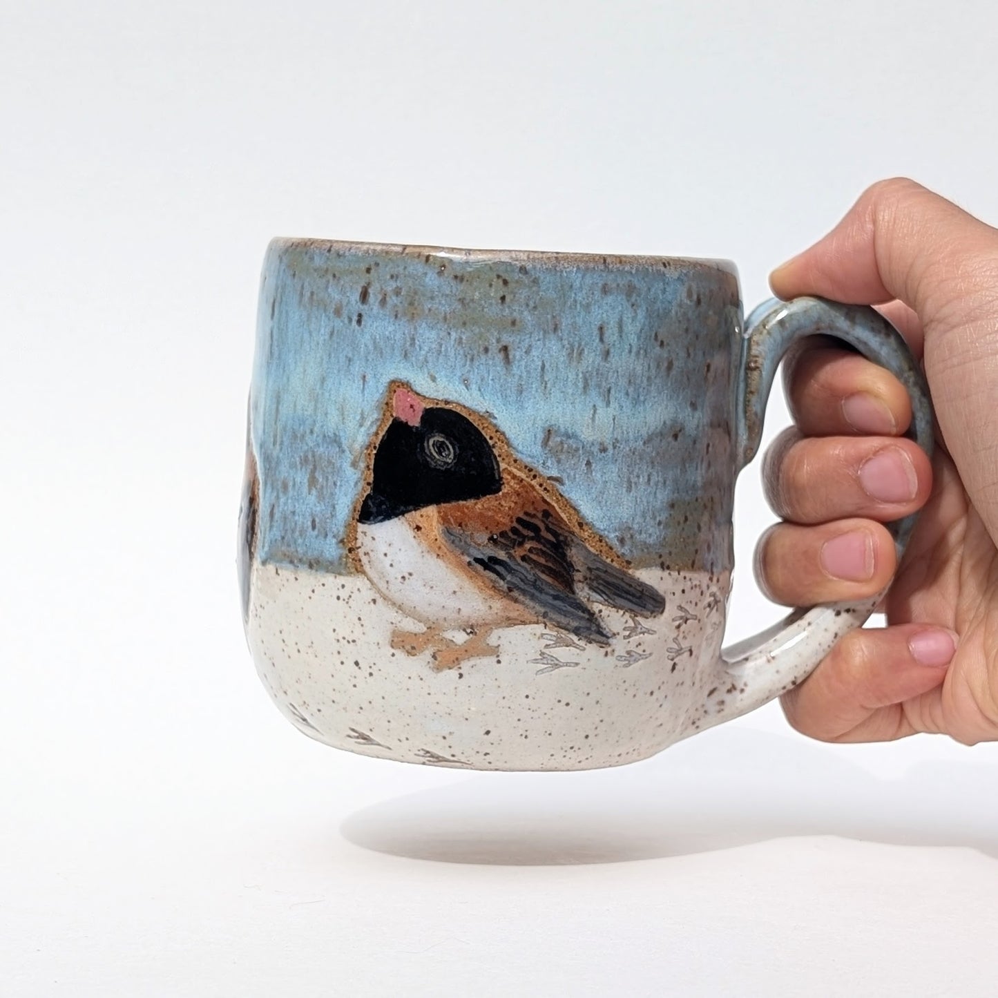 Dark-Eyed Junco Mug 4