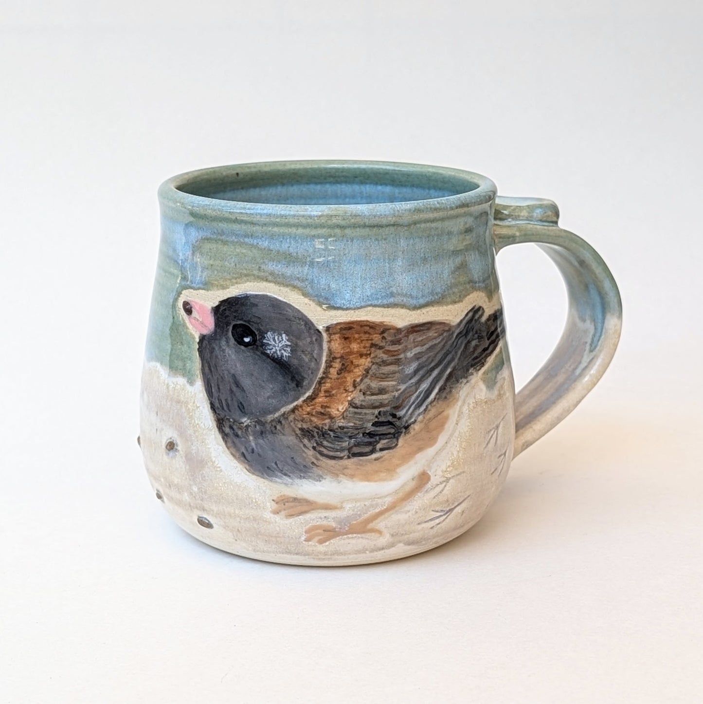 Dark-Eyed Junco Mug 1