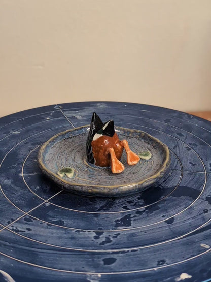 Dabbling Duck Trinket Plate - Northern Shoveler