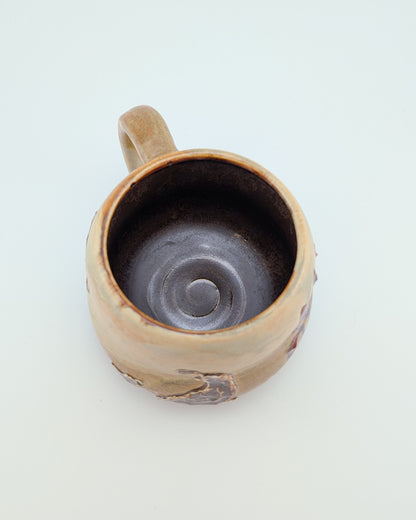Desert Quail Mug - Gourd Form 9 oz