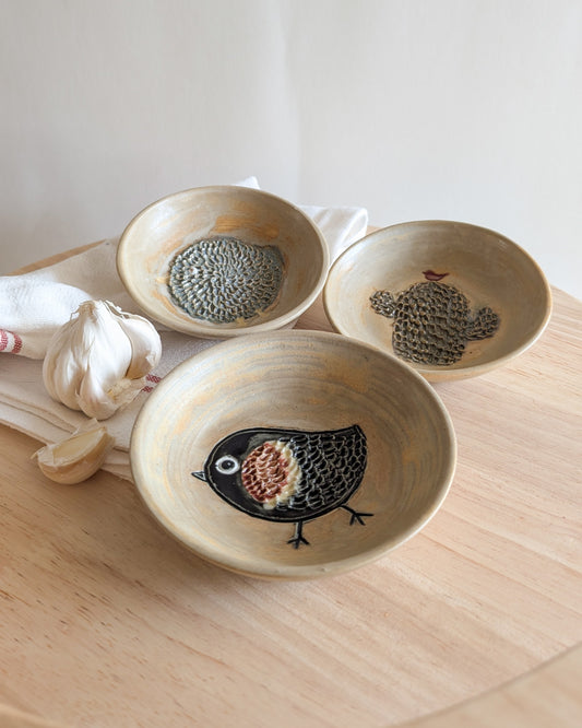 Birdie Garlic Grater Plate