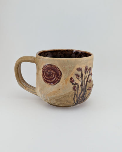 Desert Quail Mug - Freeform 12 oz