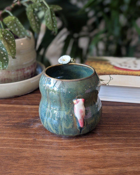 Saguaro Mug - Desert Cardinal Edition - 12 oz