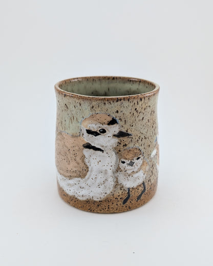 Snowy Plovers on Beach Mug - 10 oz
