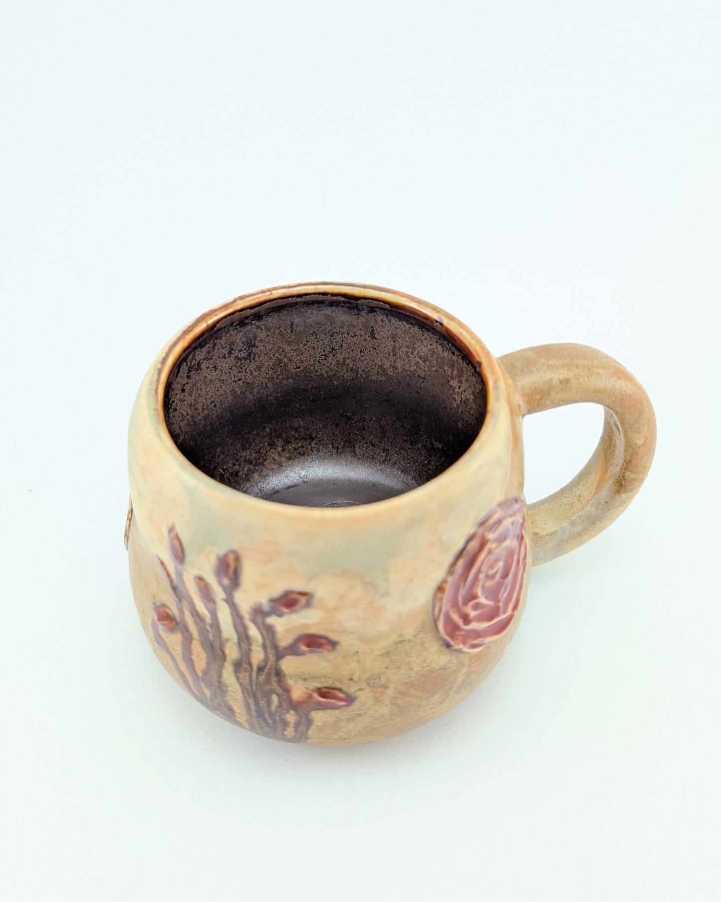 Desert Quail Mug - Gourd Form 9 oz