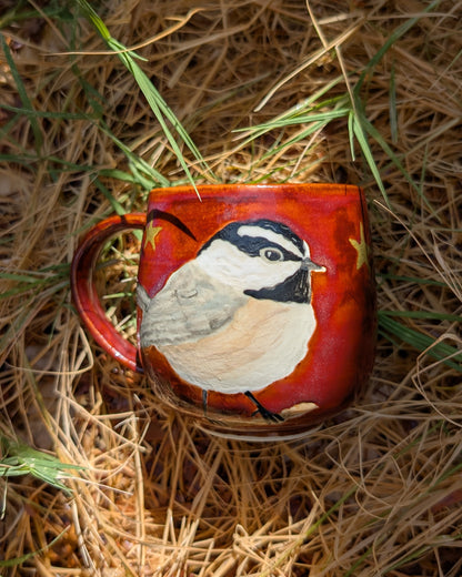 Mountain Chickadee Mug - 12 oz
