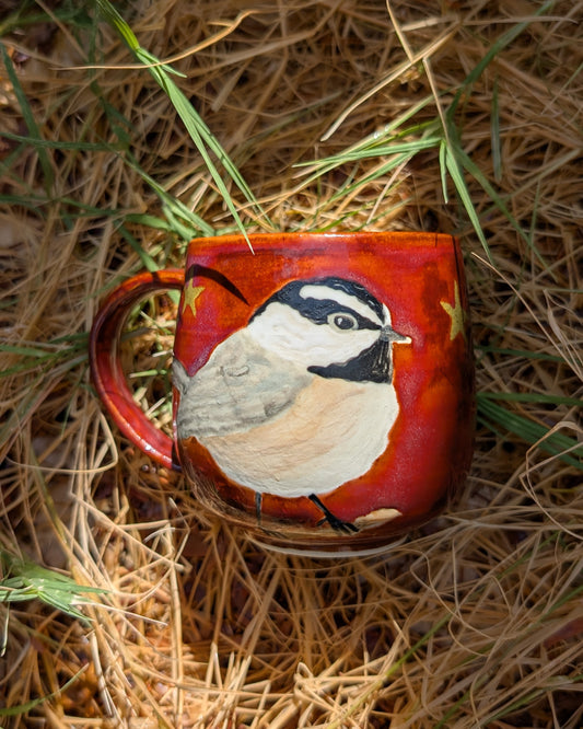 Mountain Chickadee Mug - 12 oz