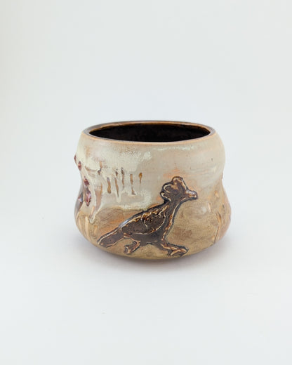 Desert Roadrunner Mug - Gourd Form 11 oz