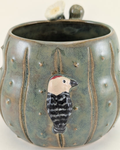 Saguaro Mug - Gila Woodpecker Edition - 12 oz