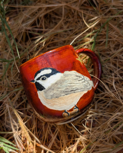 Mountain Chickadee Mug - 12 oz