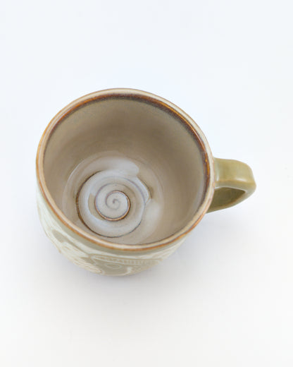 Prickly Pair of Quail Mug - 12 oz
