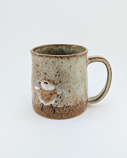 Snowy Plovers on Beach Mug - 10 oz