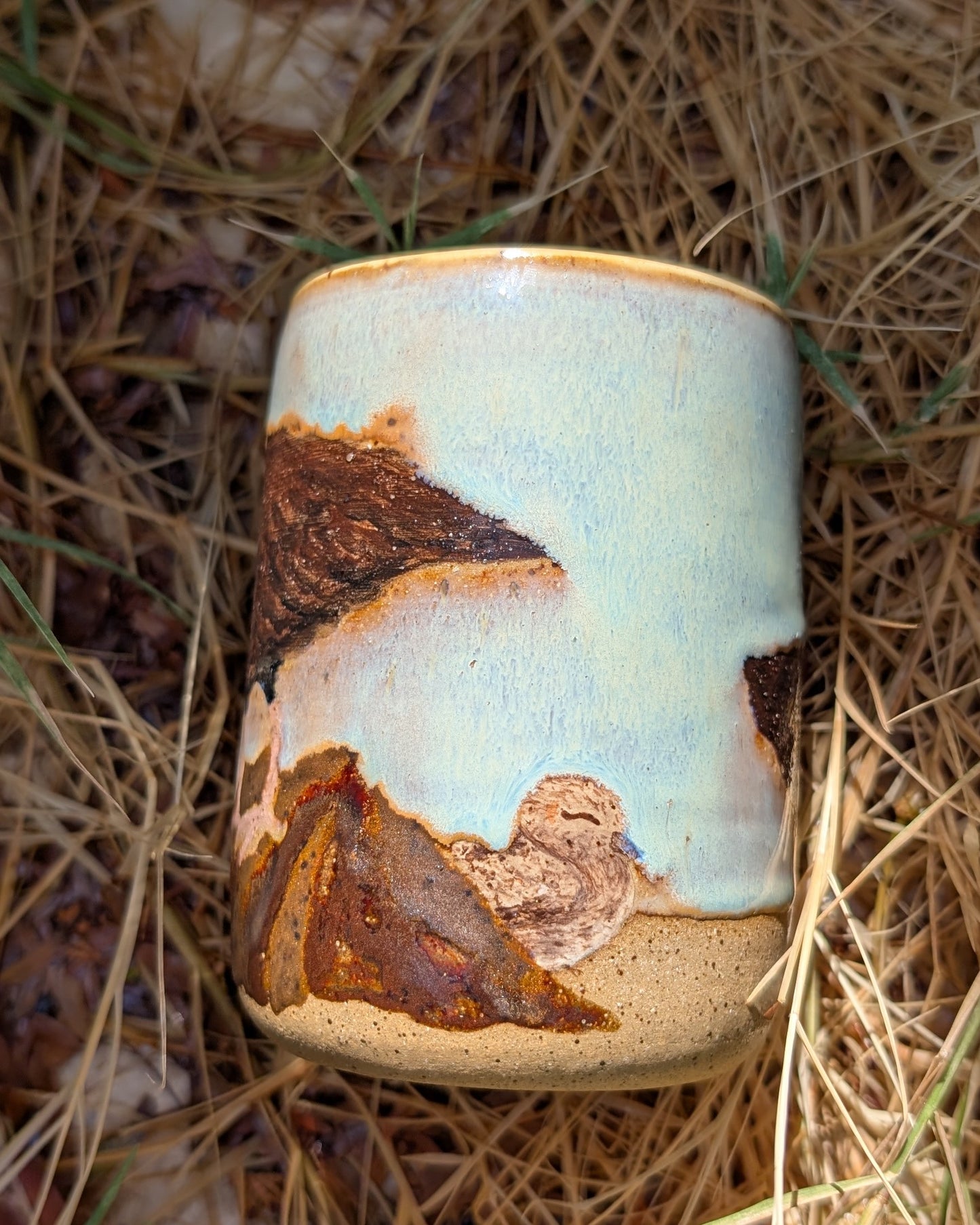 Black Oystercatcher Family Tumbler - 13 oz