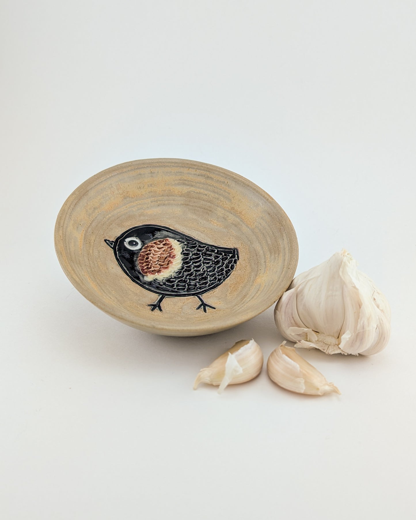 Birdie Garlic Grater Plate